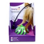 Smartykat® Feather Whirl™ Electronic Motion Ball Cat Toy