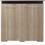 Aqua AquaOne Vogue Only Cabinet 170 100cm Nash Oak With Black NEW STYLE
