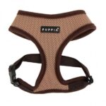 PUPPIA SOFT HARNESS BEIGE L Neck 14.5' Chest 20-29"