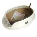Nutrapet Cat Toilet Deodorized Cat Litter Brown Box 50*38*20 cm