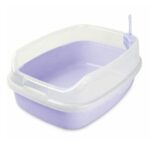 Nutrapet Cat Toilet XL Deodorized Cat Litter Box Lavender 62*46*23 cm