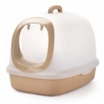 Nutrapet Cat Toilets XXL Luxury Cat Litter Box Brown 62*46*44 cm