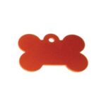 Imarc Pet Tag Bone Large Orange