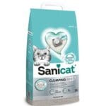 Sanicat Clumping White Unscented Cat Litter 8L