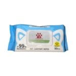 Thunder Paws Aloe Vera Sanitary Pet Wipes Suitable for Cats and Dogs 80pcs