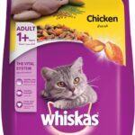 Whiskas Chicken Flavour Adult Cat Food, 3 Kg