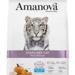 Amanova Dry Sterilised Cat Delicacy White Fish - 1.5kg